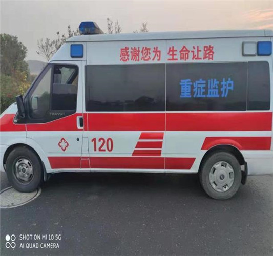 富文镇救护车出租服务案例3